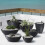 Crescent Garden Delano Plantador Vaso de parede dupla de 16 polegadas (meia-noite) 3