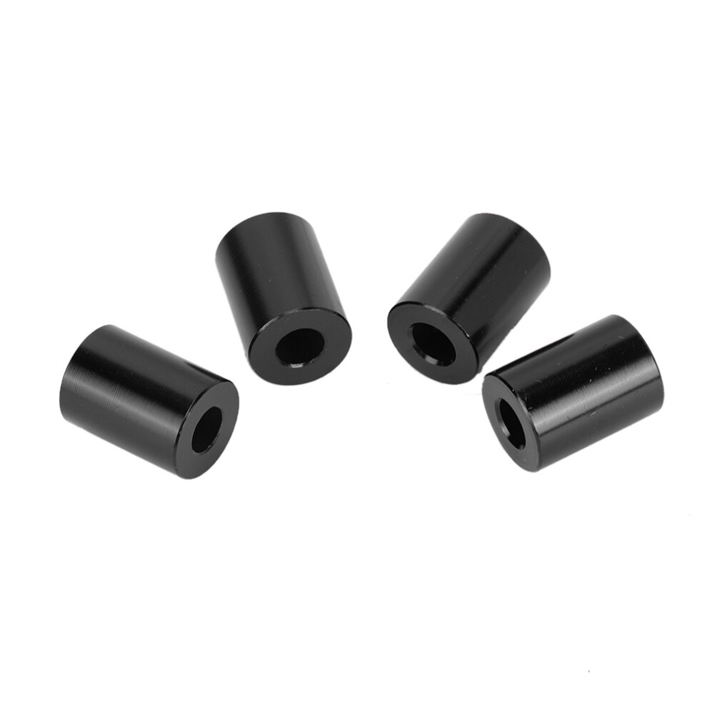 Car Aluminum Alloy Engine Hood Ventilation Spacer Riser Fit For 6Mm Motor(Black) Black 8451324582819