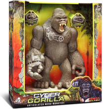 Lanard Primal Clash! Cyber ??Gorilla Mega Monster! - 10"""" kloubov figurka pro deti 3+