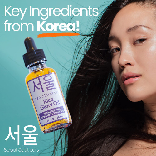 SeoulCeuticals, Reis-Glanz-Öl, 1 fl oz (30 ml) 1