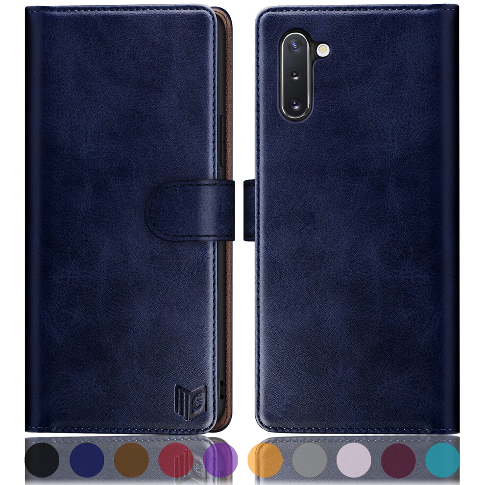 Suanpot For Samsung Galaxy Note 10 6.3"""" With Rfid Blocking Leather Wallet Case Credit Card Holder Flip Folio Book Cell Phone Case Cover For Wom 753226307759