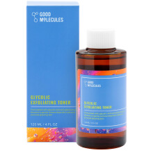 Good Molecules Glycolic Exfoliating Toner  Tglicher Gesichtstoner mit Hyaluronsure und Glykolsure  Reinigendes Gesichtspeeling fr strahlen
