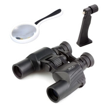 Kenko Hochleistungs-Zoom-Fernglas SG-Z 20-100X30 N FMC-Smartphone-Halter-Set, hervorragende 20- bis 100-fache Vollvergtung fr Sportkonzerte, Jagd i