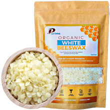 Organic Beeswax Pellets 1LB - USDA Certified  Food-Grade & Pure | Ideal for Candle Making  Skincare  DIY Lotions & Crafts | USA Standards  Filter