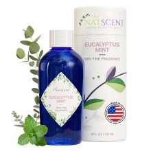 Natscent Eucalyptus Mint Essentiële Olie voor Diffusers Thuis, Natuurlijke Eucalyptus Essentiële Olie