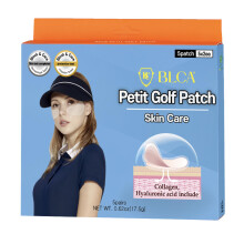 BLOCK&CARE golfplastre til solbeskyttelse UV-beskyttelse Ansigtsplastre til udendrs aktiviteter 5 par solcreme gelplastre med hudplejeingrediens