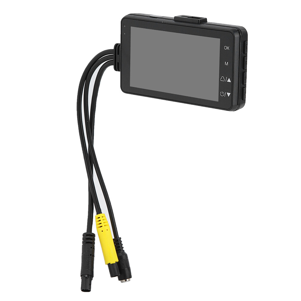 720P 3 Inch Lcd Screen Dual Camera For Motorcycles Data Concealed Recorder 3321324583688