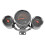 Motorcycle Instrument Digital Tachometer Speedometer Odometer Meter Gauge Kit 1
