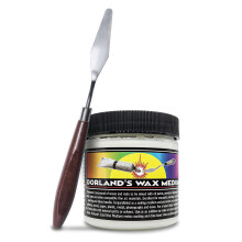 Jacquard Dorlands Wax 4fl oz - Cold Wax Medium Made in USA - Olieverfschilderij - Aquarel Sealer - Gebundeld met Moshify Paletmes