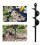 Irrigating Spiral Drill Bit Hole Dig Accessory for Garden Auger Planting Seedlings 8