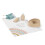 Miniland Doll Wooden Care Set - Quality  ECO  Imaginative 1