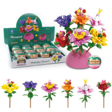 Auryee 12-pack fyllda gg med 157 st DIY Blomstertrdgrdsbyggstenar fr festfavoriter Pskggjakt Klassrumsevenemang - Pedagogisk aktivitetsleks