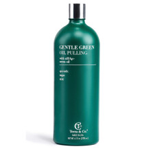 Terra & Co. Gentle Ayurveda olio che tira per denti e gengive - collutorio naturale vegano nessun alcool o fluoro per migliorare la salute orale - fa