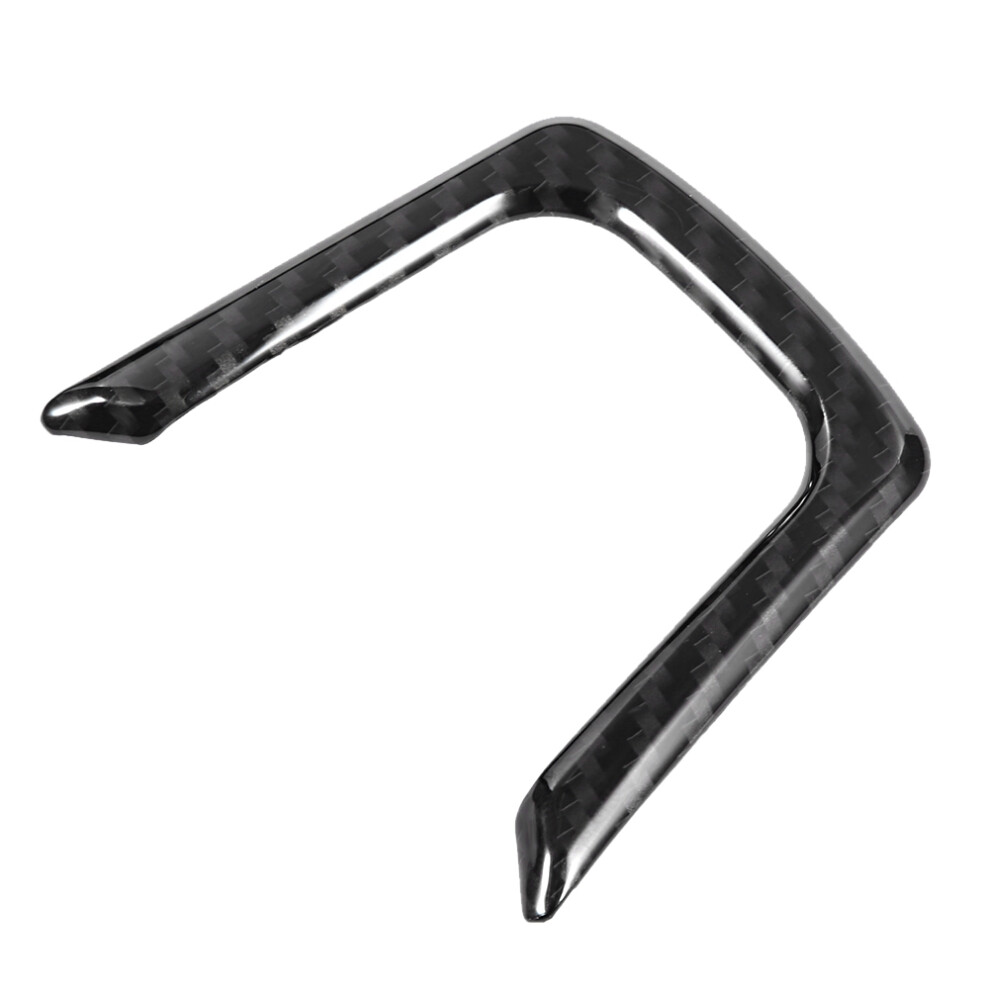 U Shape Steering Wheel Frame Trim Sticker Cover Fits For Jaguar Xe/Xf F Pace E Pace 7891324585099