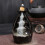 Ceramic Glaze Incense Burner Holder Stand Cones Backflow Censer Home 3
