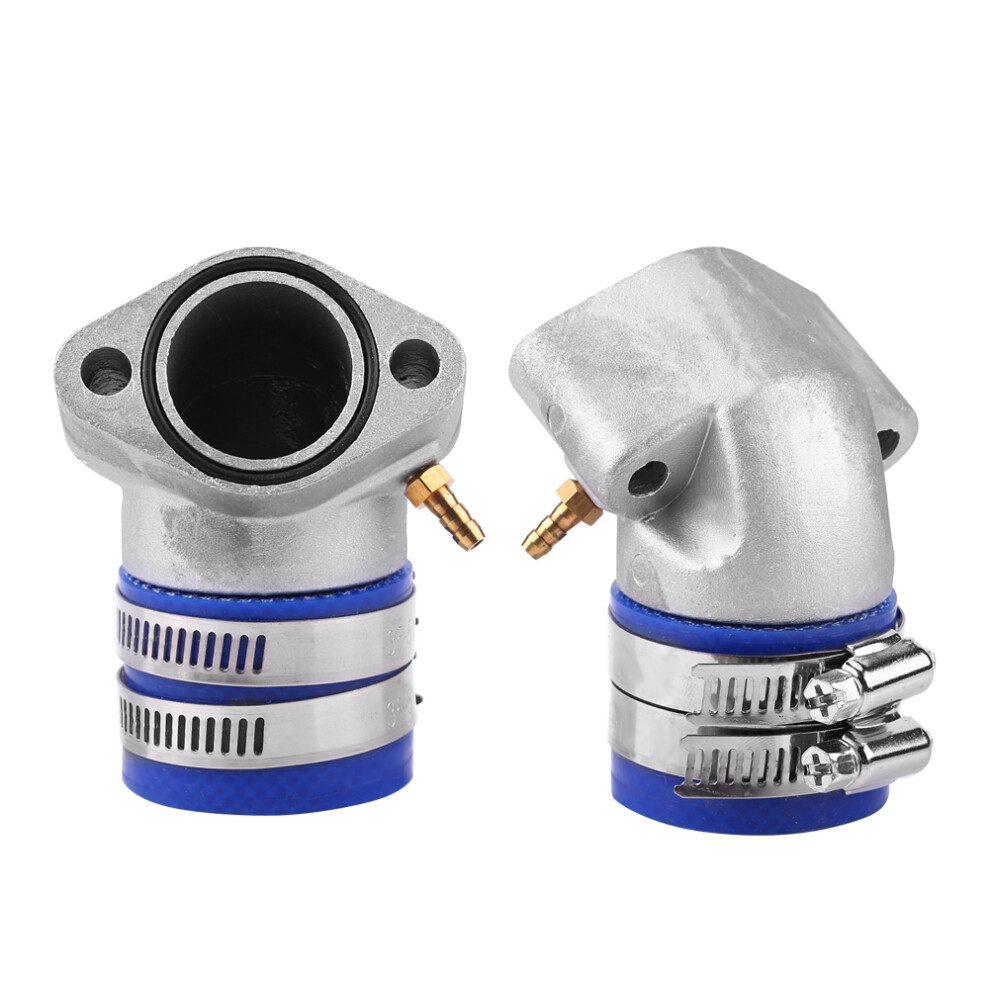 Ja02005 Aluminum Racing Intake Manifold Boot For Most Gy6 150Cc Engine Moped Atv Go Kart 7621324585931