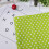 7pcs 25*25cm Cotton Fabric DIY Assorted Squares Pre Cut Bedding Kit Quarters Bundle (Green) 1