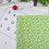 7pcs 25*25cm Cotton Fabric DIY Assorted Squares Pre Cut Bedding Kit Quarters Bundle (Green) 16