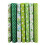7pcs 25*25cm Cotton Fabric DIY Assorted Squares Pre Cut Bedding Kit Quarters Bundle (Green) 9