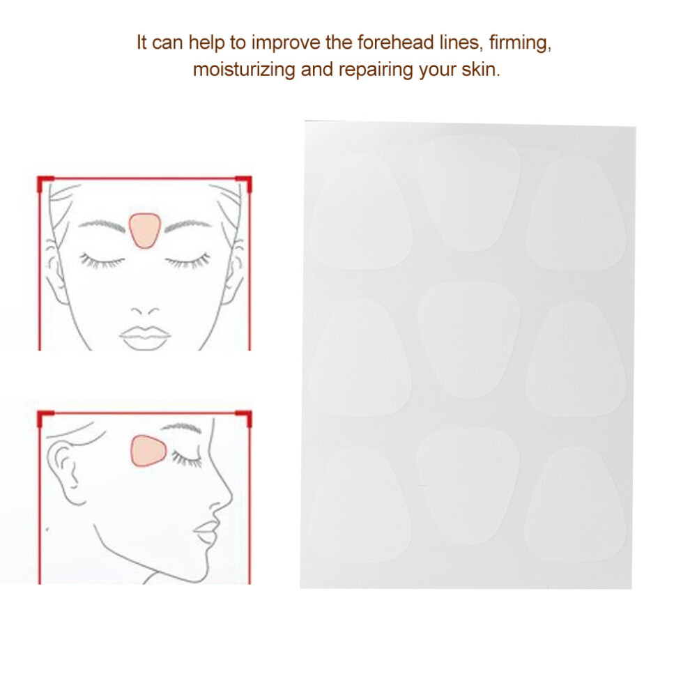 Anti Wrinkle Forehead Patch Pad Mask Tape 27Pcs Lifting Firming