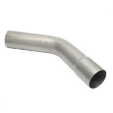 Vehicle 2.5inches Mandrel Bend Exhaust Pipe Elbow Tube 45 Degree
