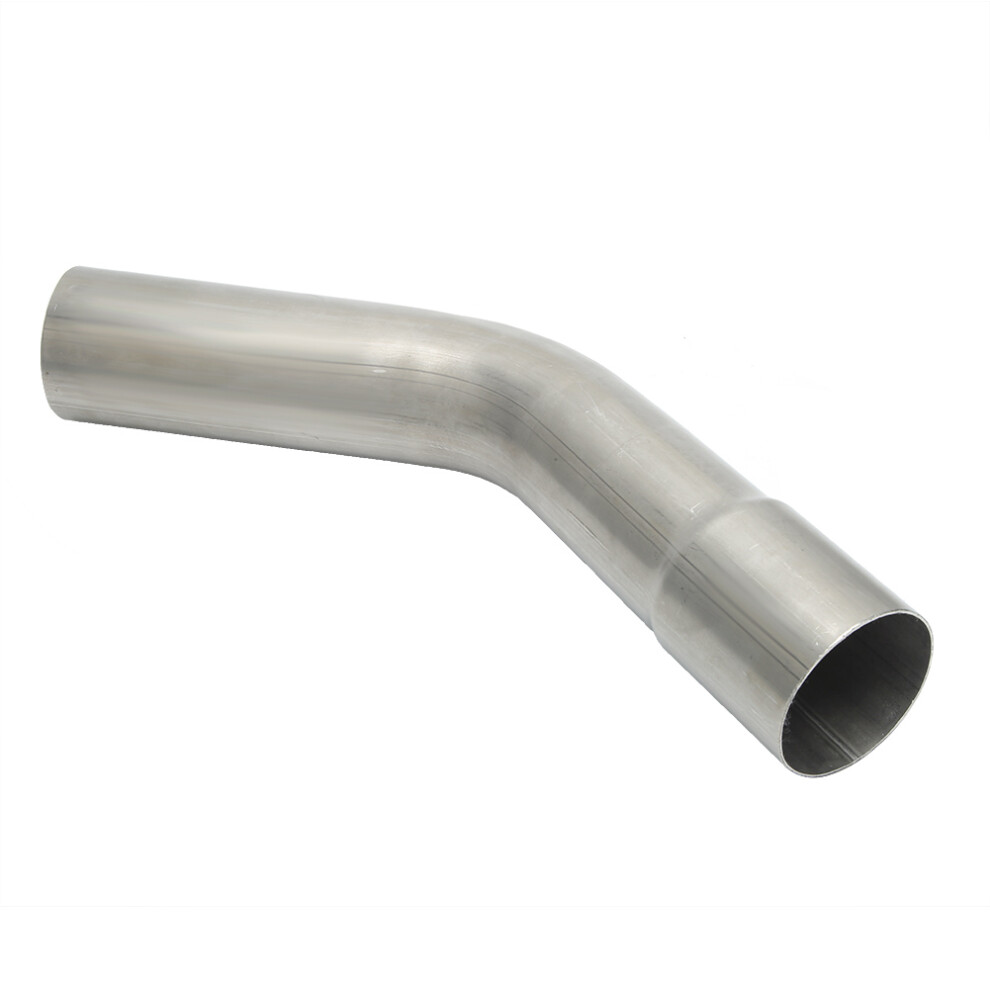 Vehicle 2.5Inches Mandrel Bend Exhaust Pipe Elbow Tube 45 Degree 7891324590192