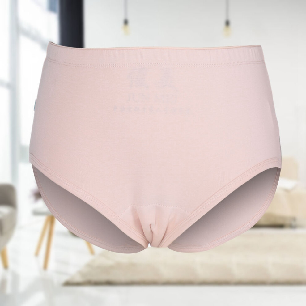 Cotton Breathable Washable Reusable Incontinence Menstrual Underwear for Women L