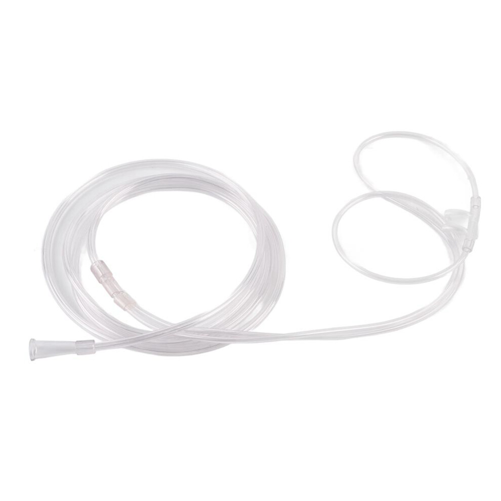 Household Universal Double Hole Soft Nasal Cannula Disposable Nasal Oxygen Tube 2m