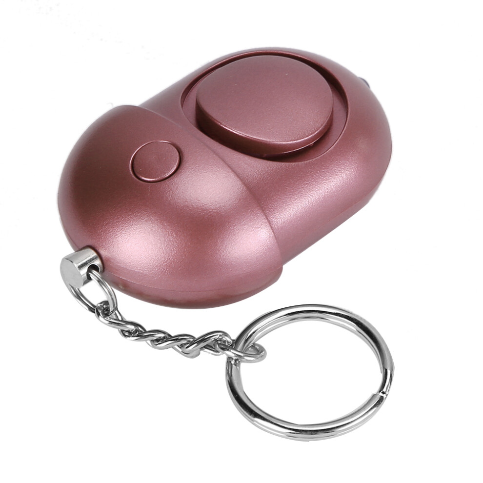 Keychain 130Db Personal Alarm Emergency Self Defense Safety Alarm With Flashing Lightrose Gold 7651324591113