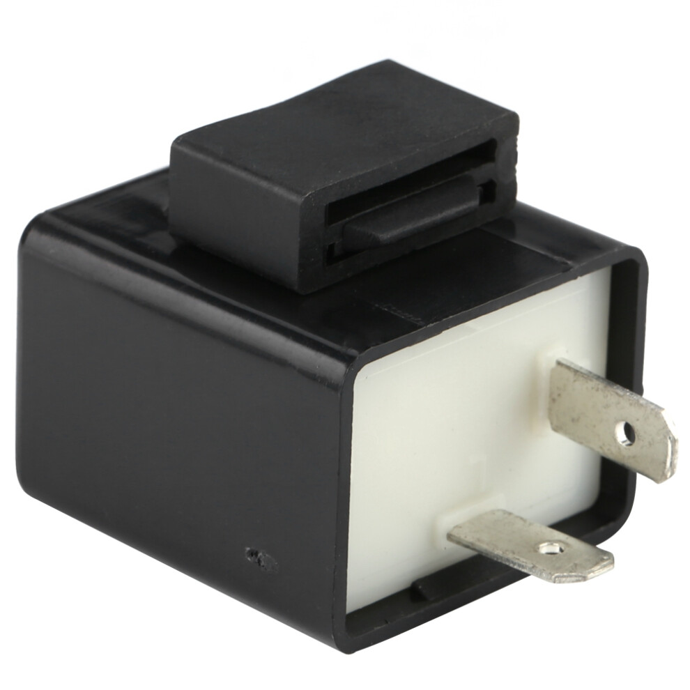 2-Pin Electronic Car Flasher Relay Decoder For Led Turn Signal 12V Light 8751324591669