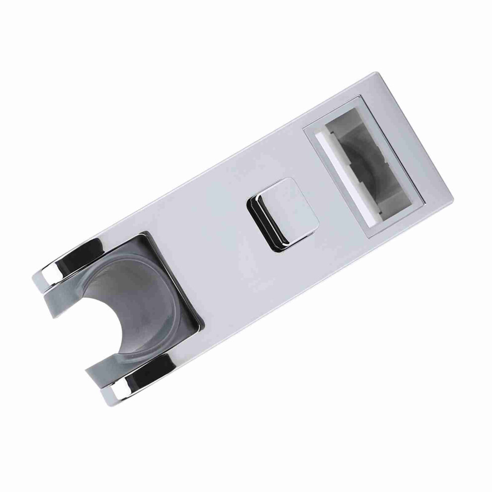 Abs Chromeplated Adjustable Height Shower Slider Bar Rail Head Holder Stand 30*15Mm 5021324591895
