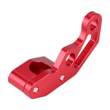 Aluminium Alloy Motorcycles Brake Clutch Cable Wire Clamp Clip Red