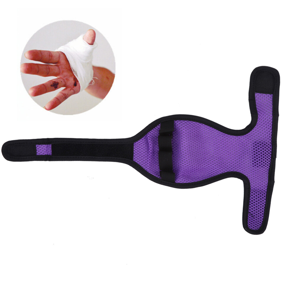 Breathable Non-Slip Stroke Hemiplegia Patient Rehabilitation Finger Gloves Brace Fixed Hand Fist Equipment