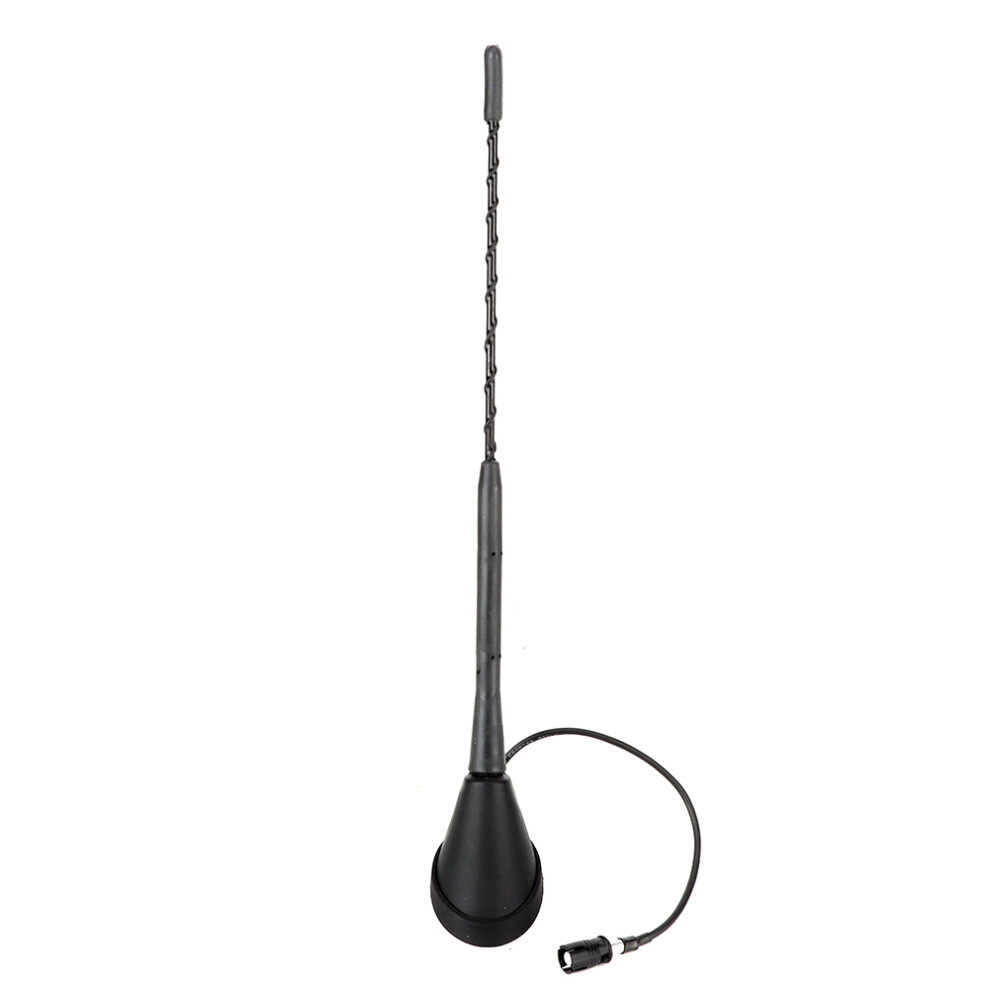 11Inches Car Auto Vehicle Roof Radio Fm Antenna Aerial With Base Black 8291324592322