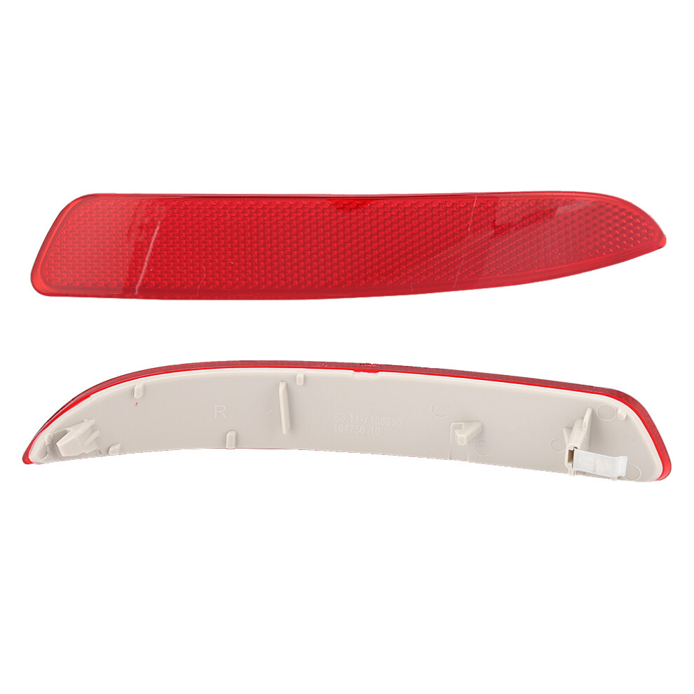 Rear Bumper Reflector 63217158950 Fit For E70 X5 2007-2013 (Rear Passenger Side) Red 9461324594155
