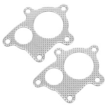 2PCS 5 Bolt Gasket T3 T4 T04E Down Pipe Boost PSI Exhaust Car Accessories
