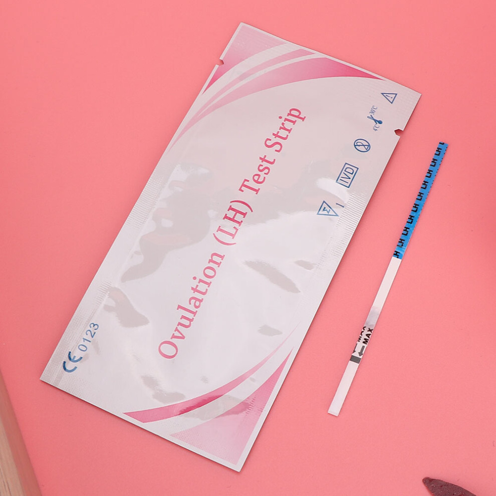 8Pcs Women Household Early Pregnancy LH Ovulation Test Strip Urine Detection Tool