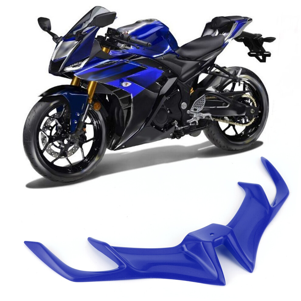 Front Fairing Aerodynamic Winglet Wing Cover Accessory Fit For Yamaha R15 V3 2017-2020Blue 5001324595444