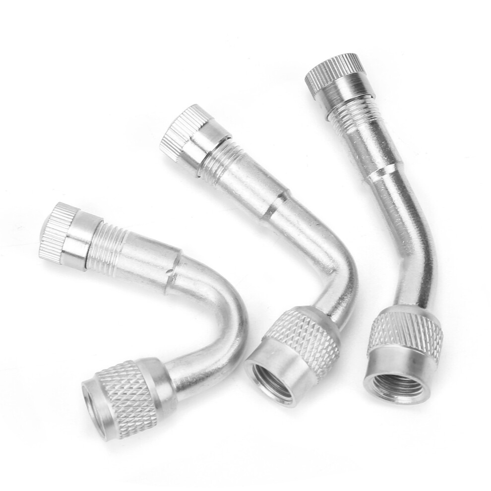 Brass Tire Valve Extender 90 135 45 Valve Stem Extension Adapter For Car Motorcycle Bikesilver 4931324595926