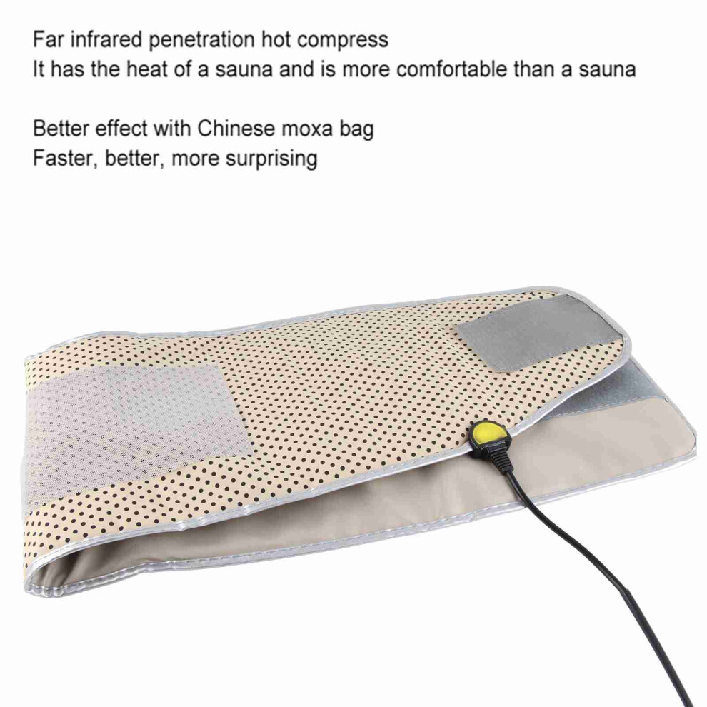 360 Degree Electric Far Infrared Heating Slimming Detox Waist Belt (Silver)-image-OPC-PHWTSR6-NEW