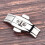 Butterflyshape Deployment Buckle Automatic Double Click Metal Clasp Strap For Watch Male 7