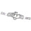 Butterflyshape Deployment Buckle Automatic Double Click Metal Clasp Strap For Watch Male 9