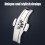 Butterflyshape Deployment Buckle Automatic Double Click Metal Clasp Strap For Watch Male 4