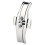 Butterflyshape Deployment Buckle Automatic Double Click Metal Clasp Strap For Watch Male 2