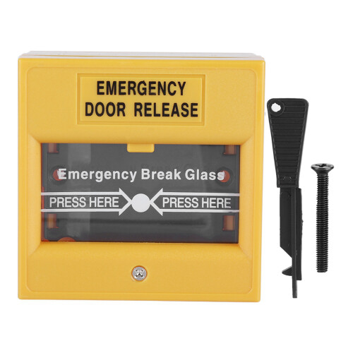 Fire Emergency Exit Alarm Button Release Security Glass Break Alarm Button 1