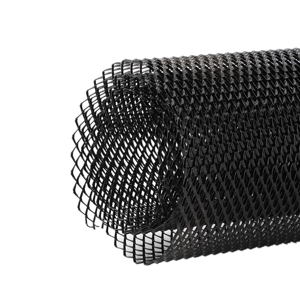 4X8mm Aluminum Alloy Car Grille Mesh Net Grid Body Bumper Rhombic Grill Universal 8011324598298