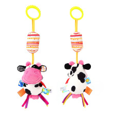 Kids Baby Bed Crib Stroller Cartoon Animal Hanging Plush Toy (#2)