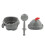 Egg Cup with Egg Spoon Detachable Cartoon Modelling Egg Holder 2