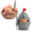Egg Cup with Egg Spoon Detachable Cartoon Modelling Egg Holder 8