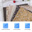 7pcs 50*50cm Cotton Fabric DIY Assorted Squares Pre Cut Bedding Kit Quarters Bundle (Brown) 4